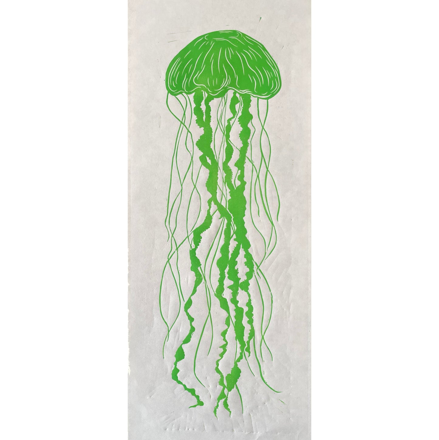 Bright Green Jellyfish