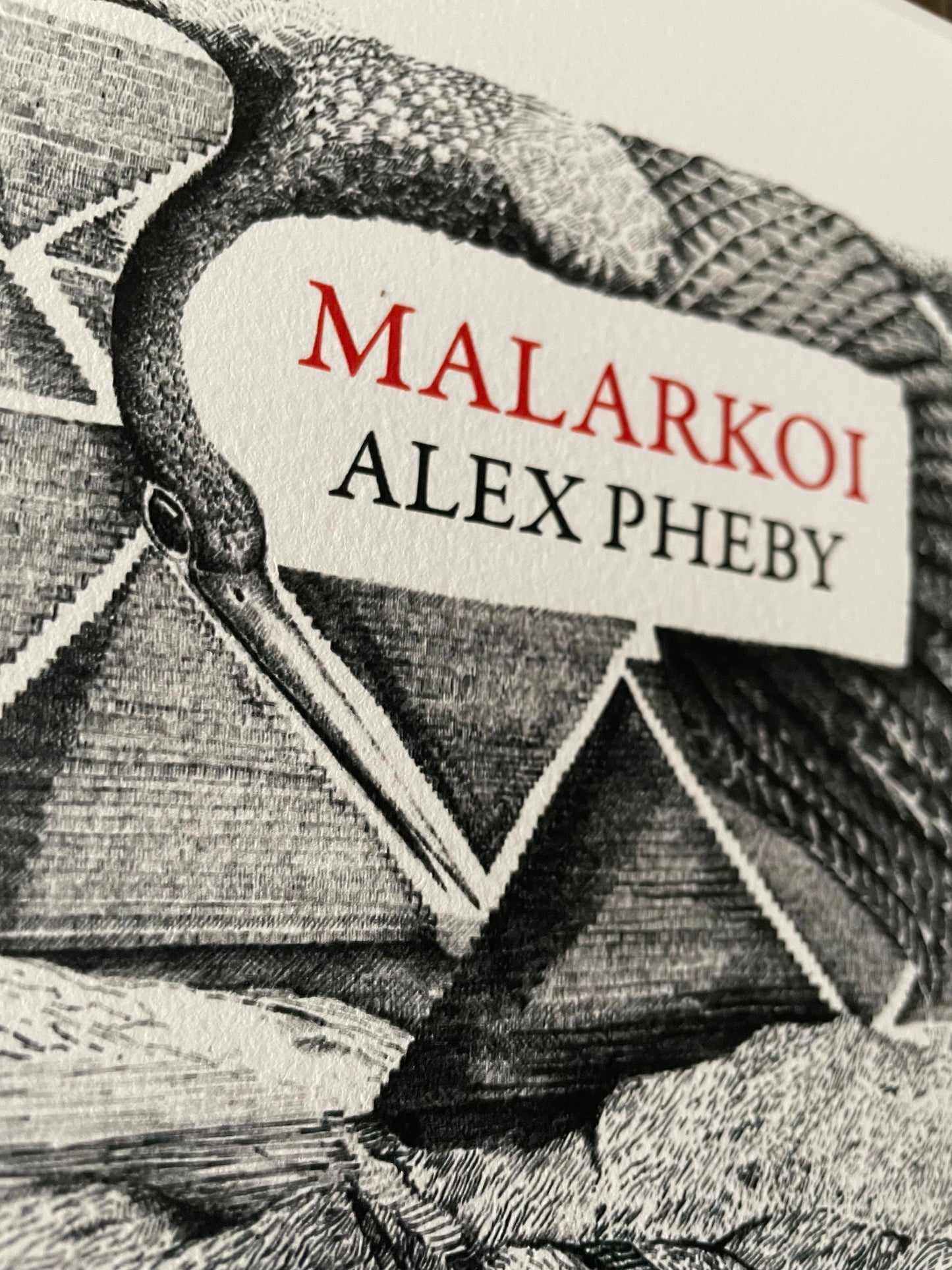 Malarkoi Book Cover Limited Edition