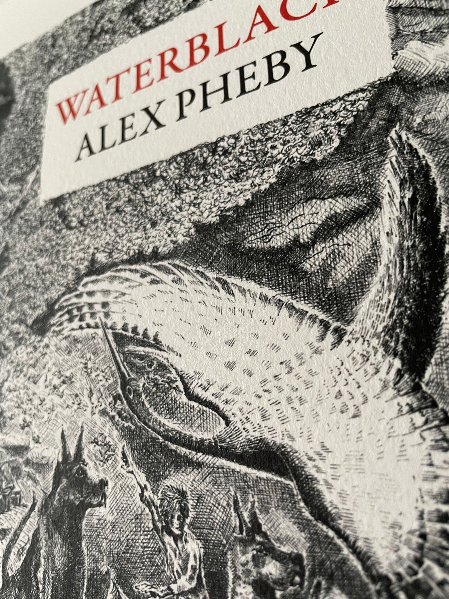 Waterblack Book Cover Limited Edition