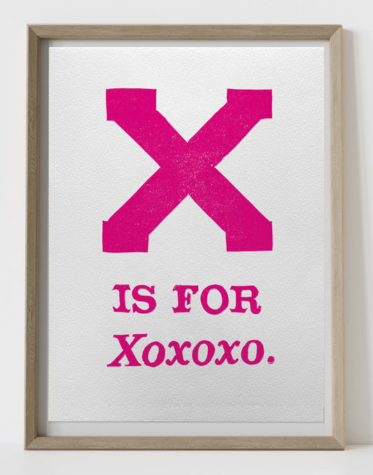 X is for Xoxoxo.