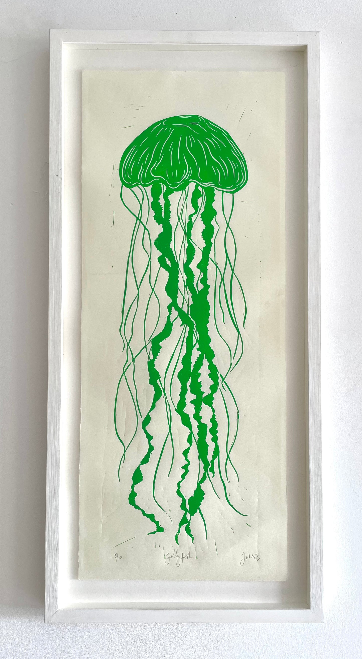 Bright Green Jellyfish