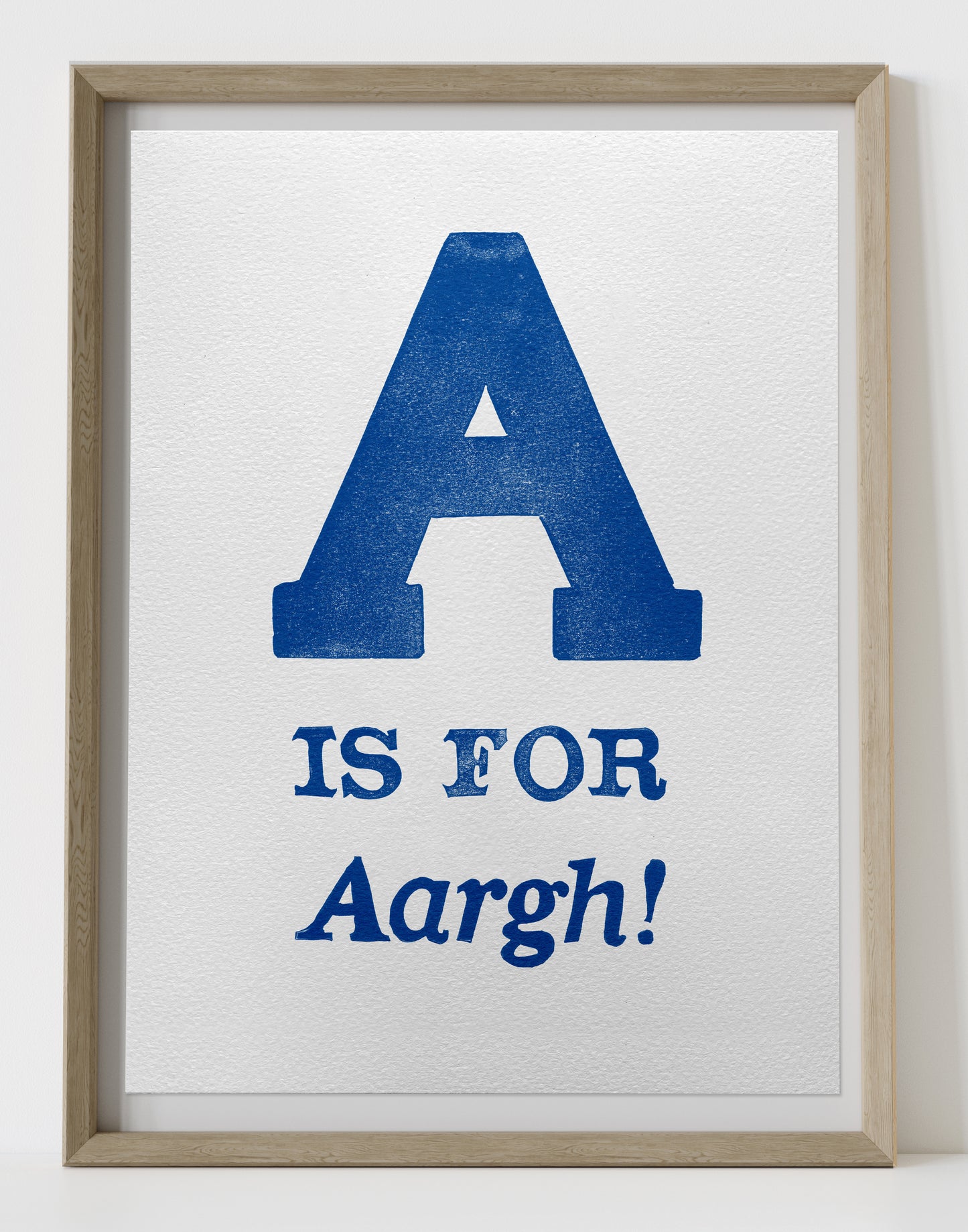 A is for Aargh