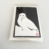 Snowy Owl – Handmade Greetings Card