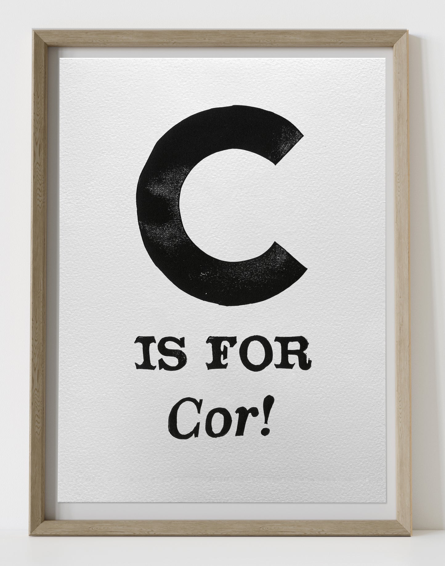 C is for Cor!