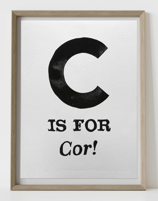 C is for Cor!