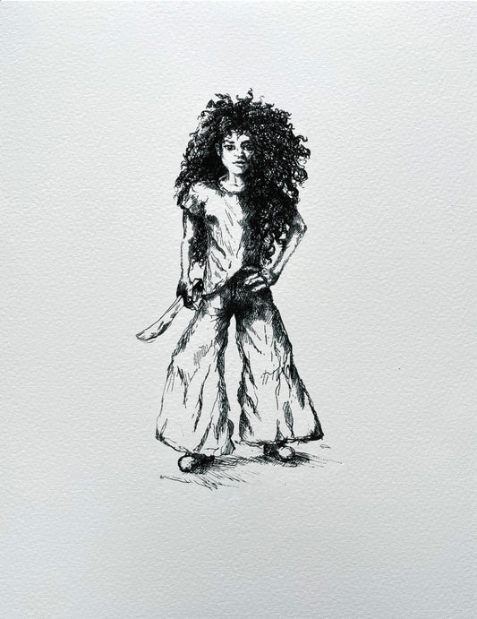 Sharli – Ltd Ed. Mordew Character Illustration