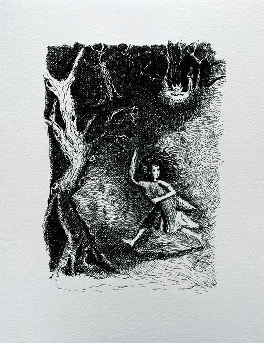 Young Sharli – Ltd Ed. Mordew Character Illustration