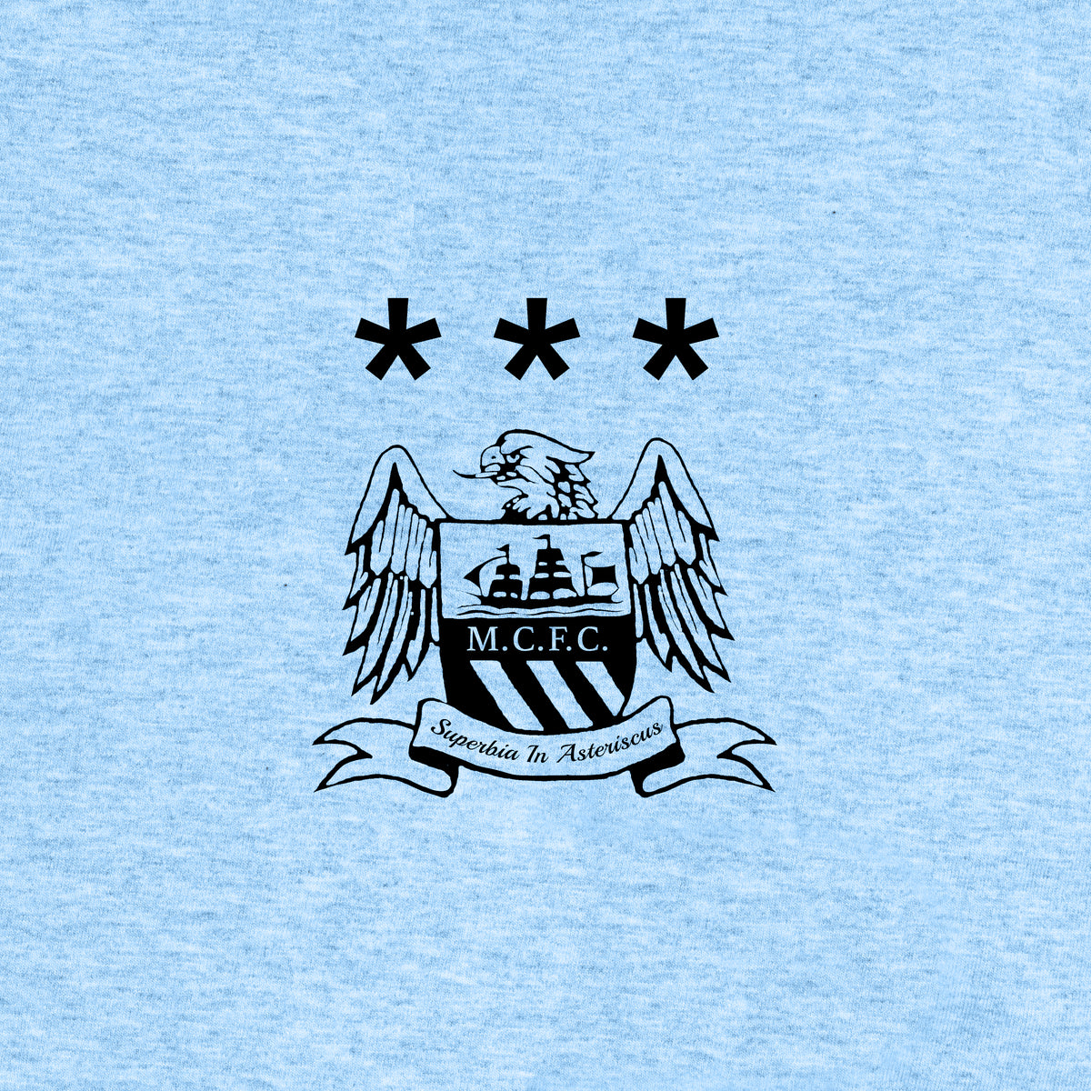 Man City Asterisk Era Short-sleeved T-shirt