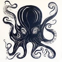 Prussian Blue Octopus