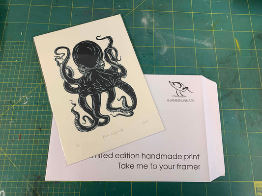 Octopus III Prussian Blue
