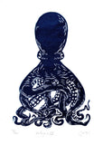 Octopus IV Prussian Blue