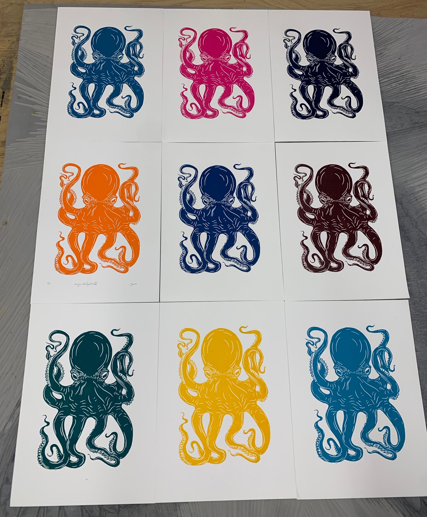 Octopus III Orange